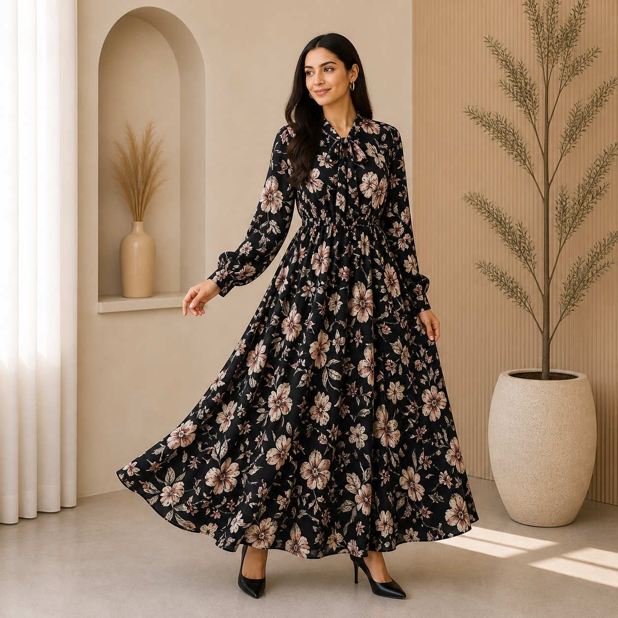 The Dusk Petal Maxi