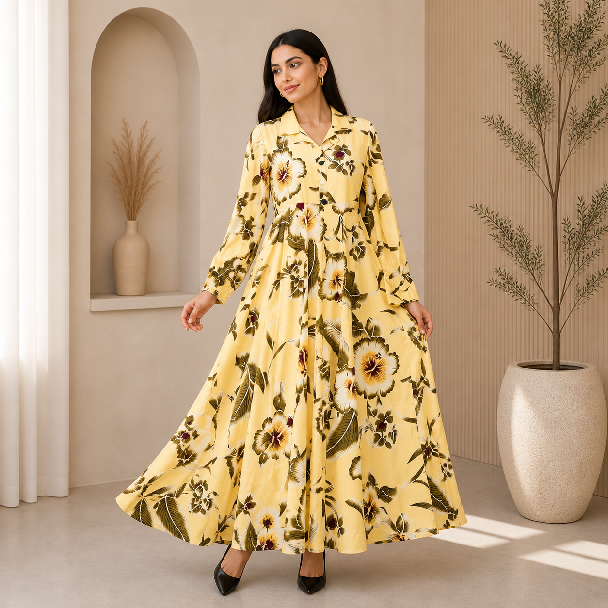The Golden Bloom Maxi