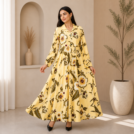 The Golden Bloom Maxi