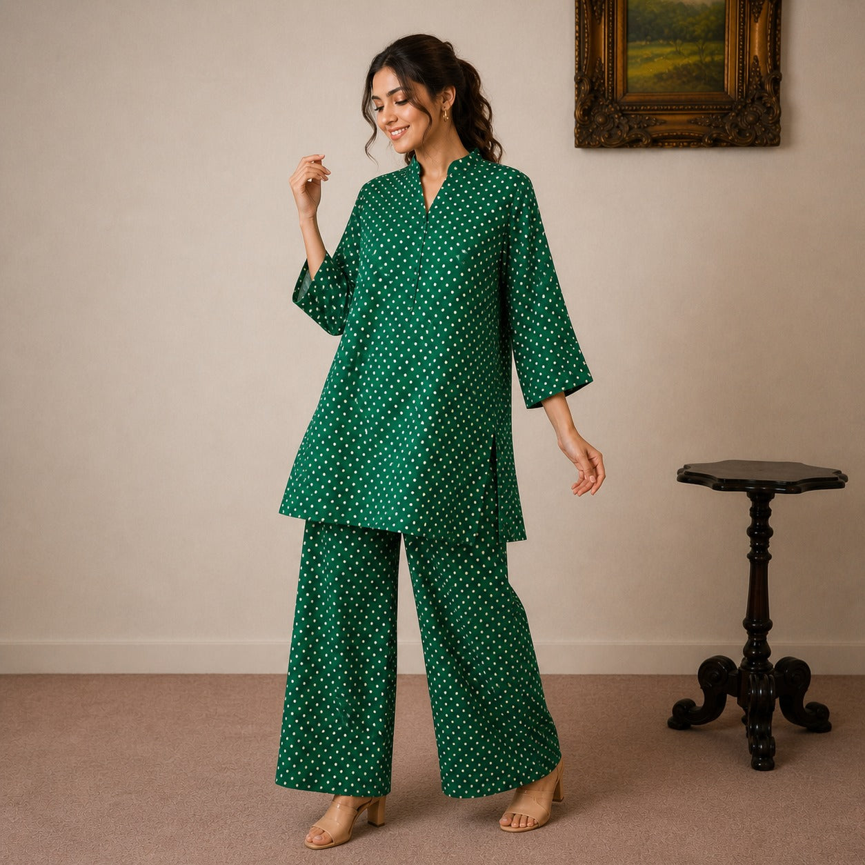 The Emerald Dot Co-Ord